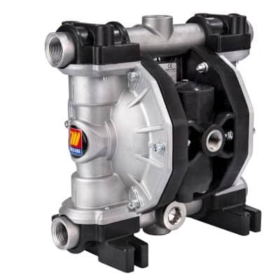 AIR-OPERATED DOUBLE DIAPHRAGM PUMPS Meclube Mod. A110 MADE OF ALUMINIUM