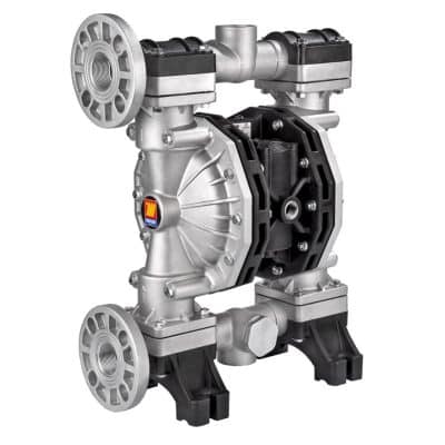 MECLUBE 028-A400-AB1 - AIR-OPERATED DOUBLE ALUMINIUM DIAPHRAGM PUMP A400 1" 1/2 BSP FOR OIL, EXHAUSTED OIL, DIESEL FUEL